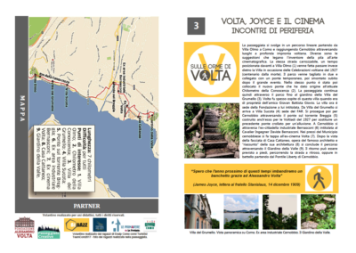 Volta, Joyce e il cinema, incontri di periferia